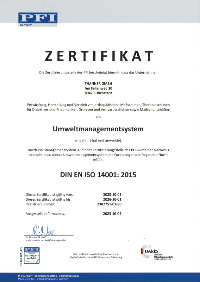 Umweltmanagement DIN EN 14001:2015
