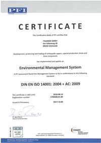 Environmental Management System DIN EN ISO 14001:2015